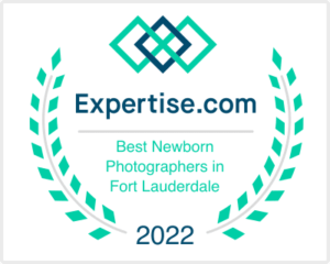 expertise.com badge for best newborn photographer in ft lauderdale, FL