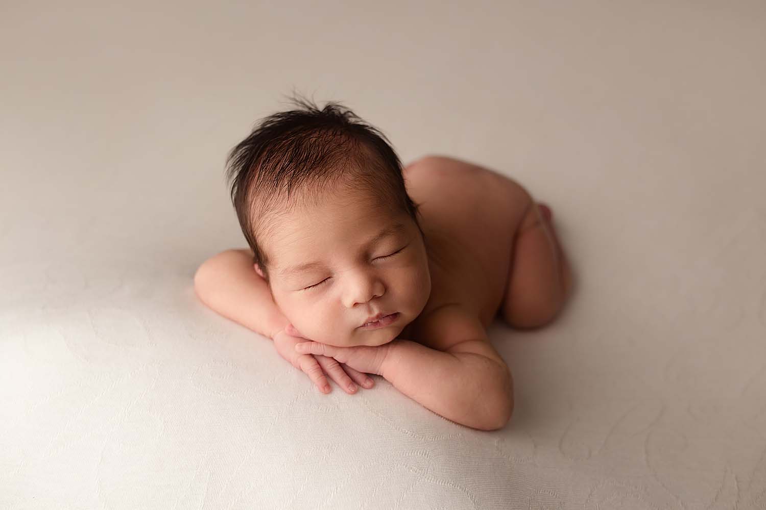 baby sleeping for newborn photography in weston, fl near ft. lauderdale, fl